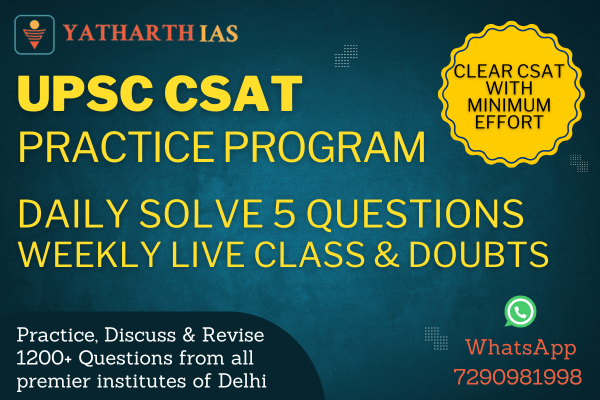 Daily Live CSAT Practice Program 2025